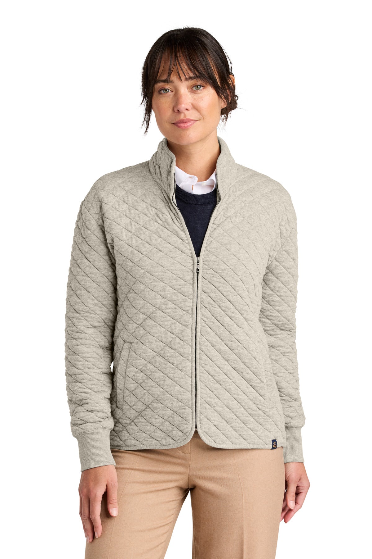 Brooks Brothers® Women's Diamond Quilt Full-Zip