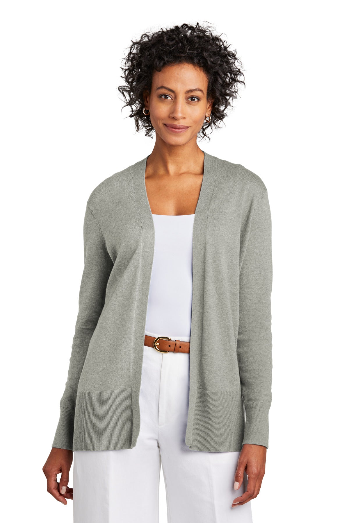 Brooks Brothers? Women's Cotton Stretch Long Cardigan S