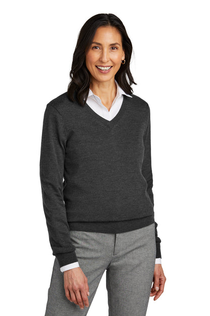 Brooks Brothers? Women's Washable Merino V-Neck Sweater