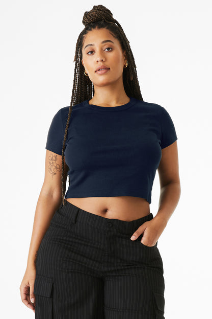 BELLA+CANVAS? Women's Micro Rib Baby Tee BC1010