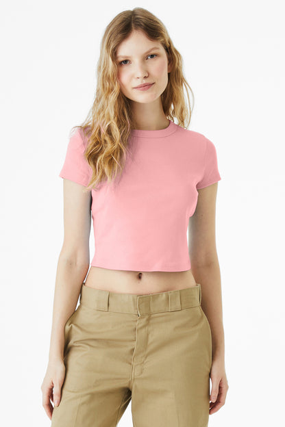 BELLA+CANVAS? Women's Micro Rib Baby Tee BC1010