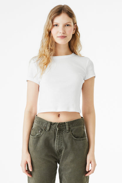 BELLA+CANVAS? Women's Micro Rib Baby Tee BC1010