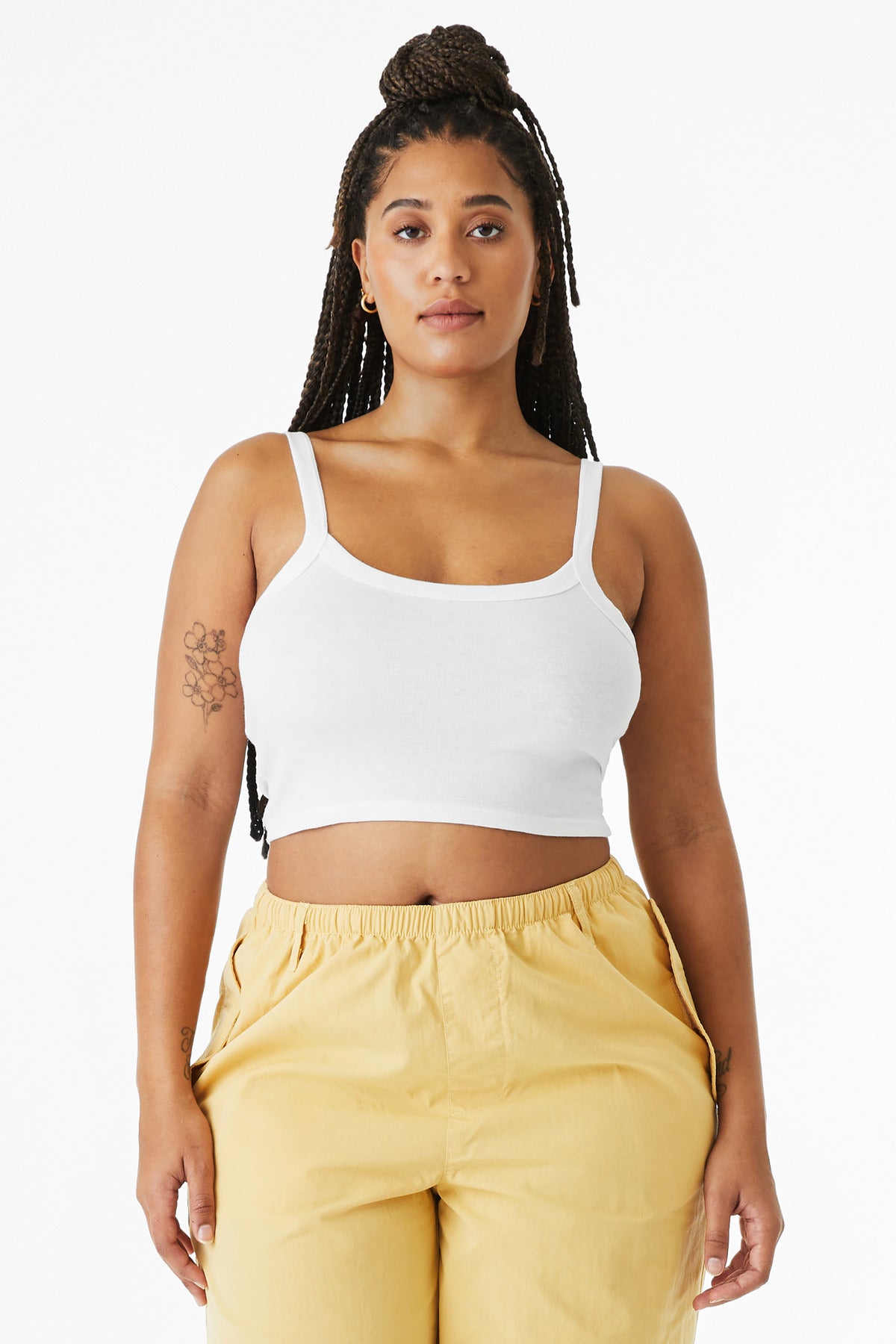 BELLA+CANVAS? Women's Micro Rib Spaghetti Strap Tank BC