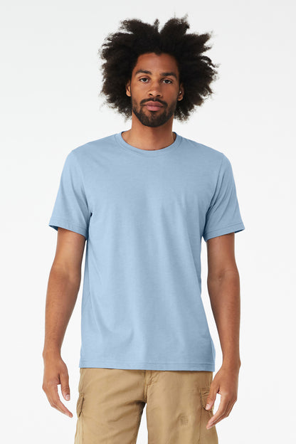 BELLA+CANVAS ? Unisex Heather CVC Short Sleeve Tee. BC3