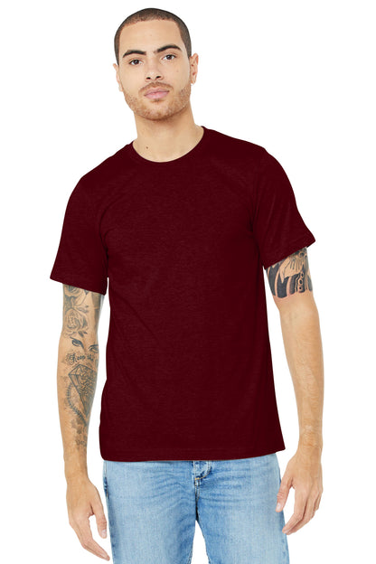 BELLA+CANVAS ? Unisex Heather CVC Short Sleeve Tee. BC3