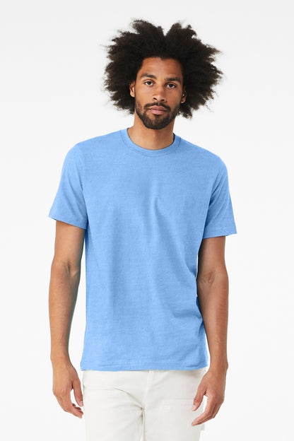 BELLA+CANVAS ? Unisex Heather CVC Short Sleeve Tee. BC3