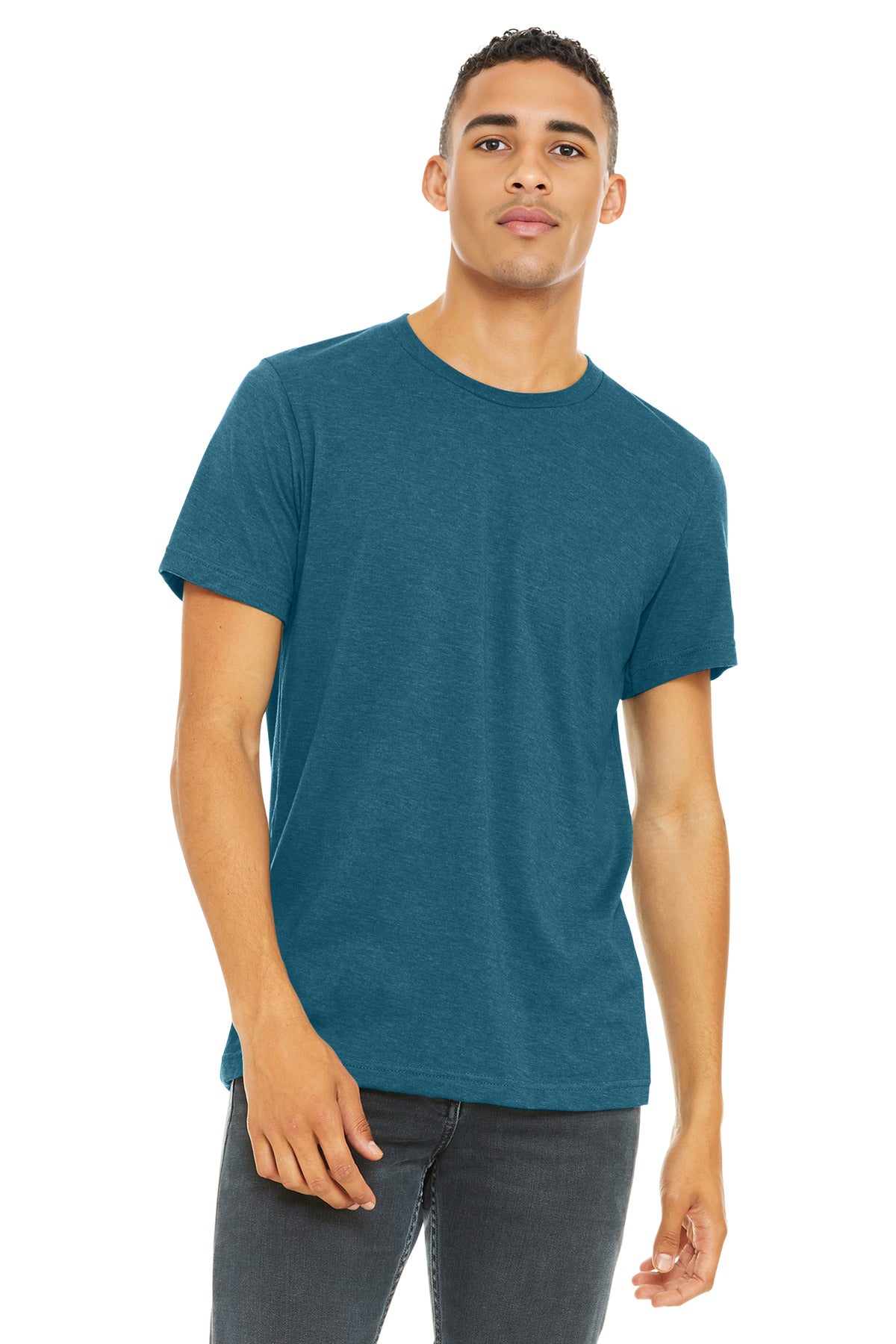 BELLA+CANVAS ® Unisex Heather CVC Short Sleeve Tee
