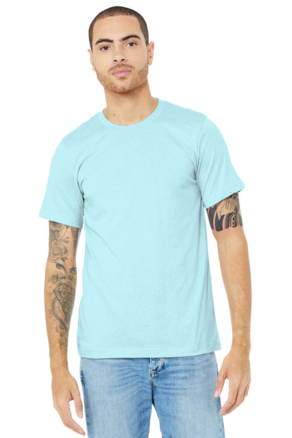 BELLA+CANVAS ? Unisex Heather CVC Short Sleeve Tee. BC3