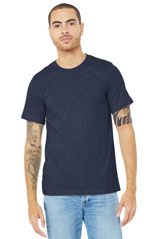 BELLA+CANVAS ? Unisex Heather CVC Short Sleeve Tee. BC3