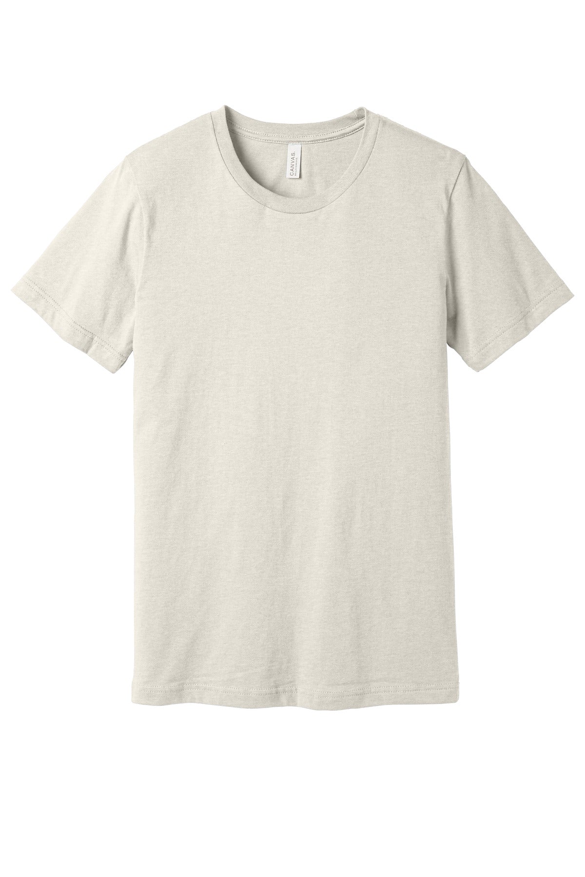 BELLA+CANVAS ? Unisex Heather CVC Short Sleeve Tee. BC3