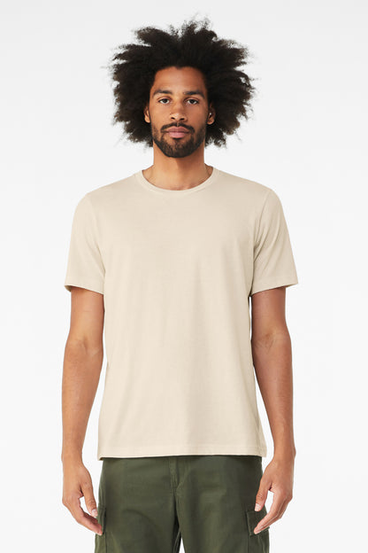 BELLA+CANVAS ? Unisex Heather CVC Short Sleeve Tee. BC3