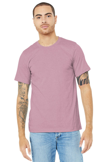 BELLA+CANVAS ? Unisex Heather CVC Short Sleeve Tee. BC3