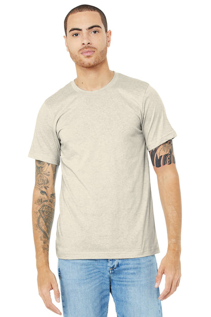 BELLA+CANVAS ? Unisex Heather CVC Short Sleeve Tee. BC3