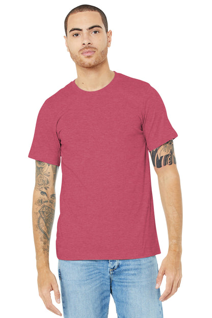 BELLA+CANVAS ? Unisex Heather CVC Short Sleeve Tee. BC3