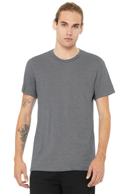 BELLA+CANVAS ? Unisex Heather CVC Short Sleeve Tee. BC3