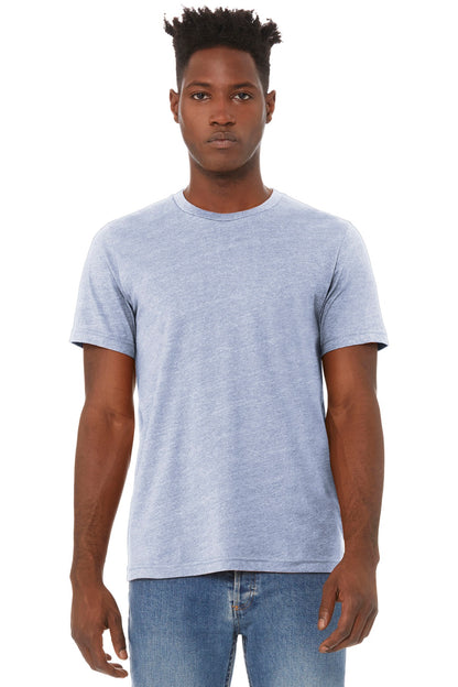 BELLA+CANVAS ? Unisex Heather CVC Short Sleeve Tee. BC3