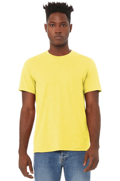 BELLA+CANVAS ? Unisex Heather CVC Short Sleeve Tee. BC3