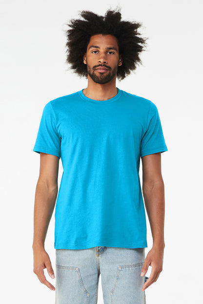 BELLA+CANVAS ? Unisex Heather CVC Short Sleeve Tee. BC3
