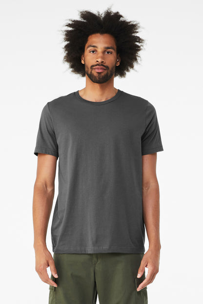 BELLA+CANVAS ? Unisex Heather CVC Short Sleeve Tee. BC3