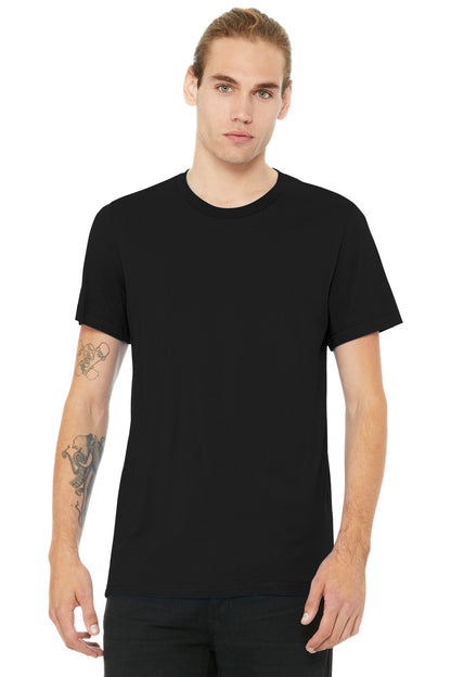 BELLA+CANVAS ? Unisex Heather CVC Short Sleeve Tee. BC3
