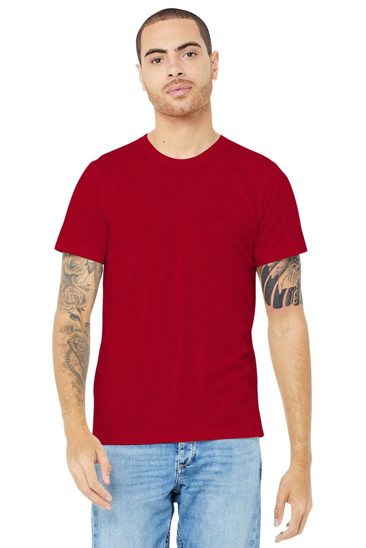 BELLA+CANVAS ? Unisex Made In The USA Jersey Short Slee