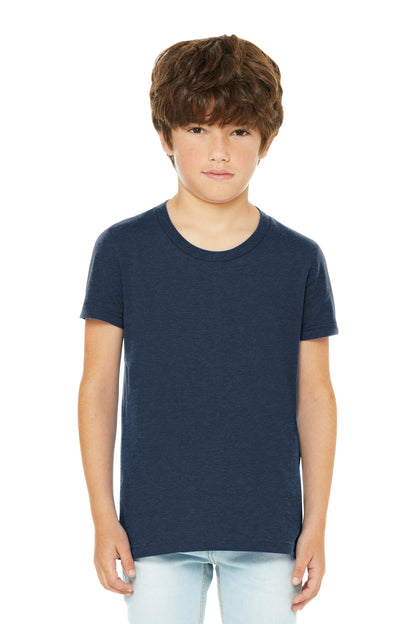 BELLA+CANVAS? Youth Heather CVC Tee BC3001YCVC