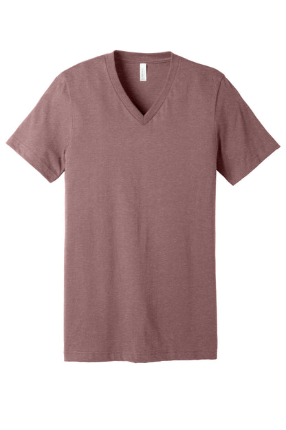 BELLA+CANVAS? Unisex Heather CVC V-Neck Tee BC3005CVC