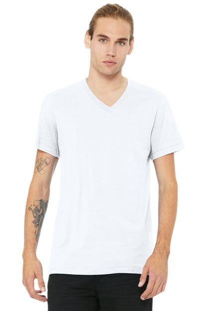 BELLA+CANVAS® Unisex Heather CVC V-Neck Tee