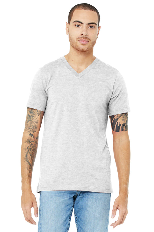 BELLA+CANVAS ? Unisex Jersey Short Sleeve V-Neck Tee. B
