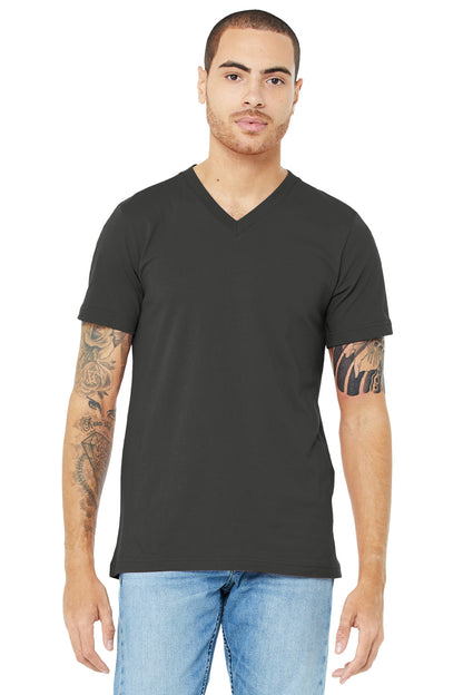 BELLA+CANVAS ? Unisex Jersey Short Sleeve V-Neck Tee. B