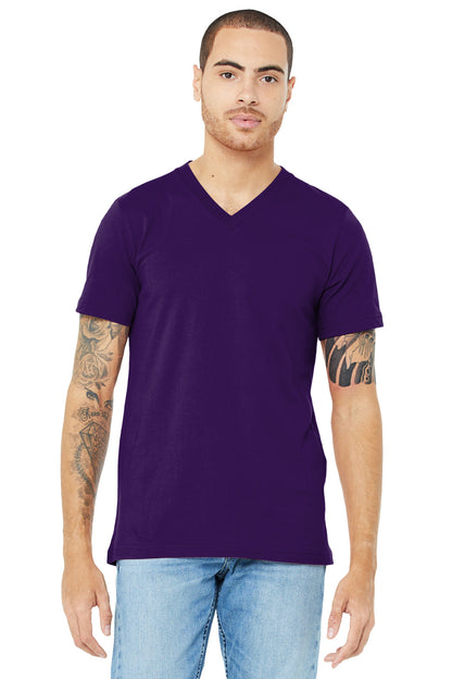 BELLA+CANVAS ? Unisex Jersey Short Sleeve V-Neck Tee. B