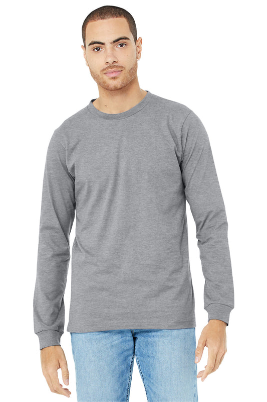BELLA+CANVAS? Unisex Heather CVC Long Sleeve Tee BC3501