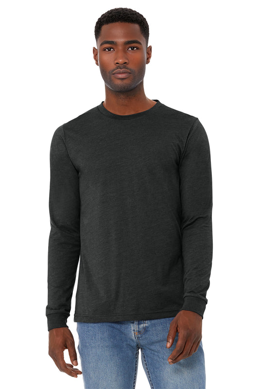 BELLA+CANVAS® Unisex Heather CVC Long Sleeve Tee