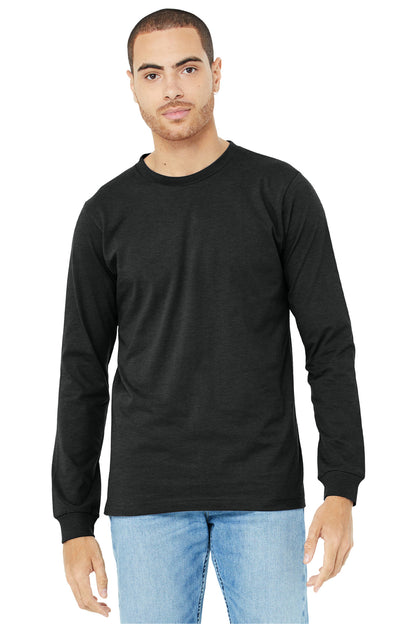 BELLA+CANVAS? Unisex Heather CVC Long Sleeve Tee BC3501