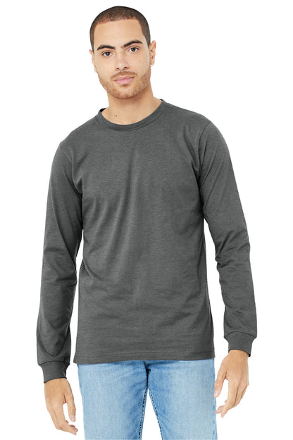 BELLA+CANVAS? Unisex Heather CVC Long Sleeve Tee BC3501