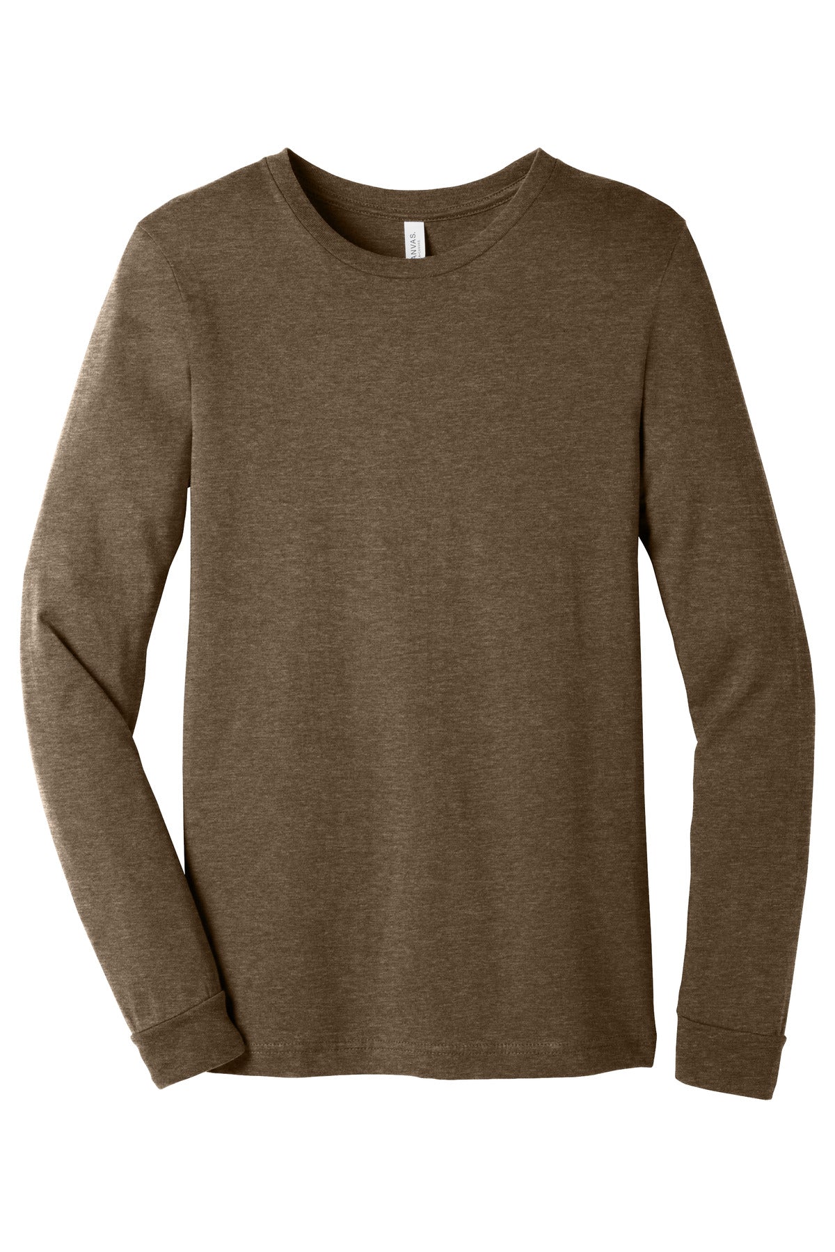 BELLA+CANVAS? Unisex Heather CVC Long Sleeve Tee BC3501