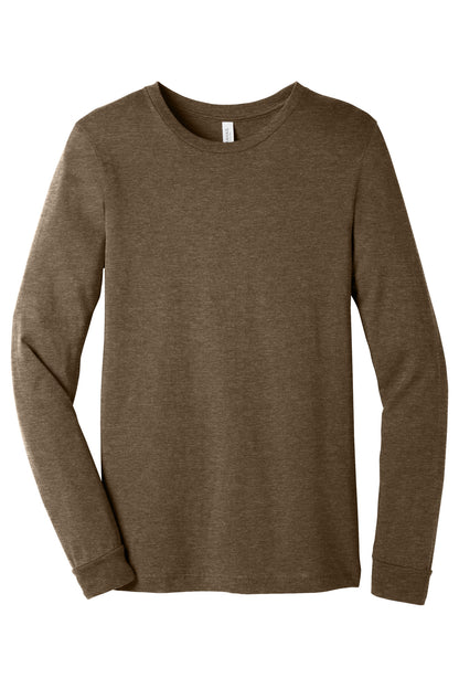 BELLA+CANVAS? Unisex Heather CVC Long Sleeve Tee BC3501