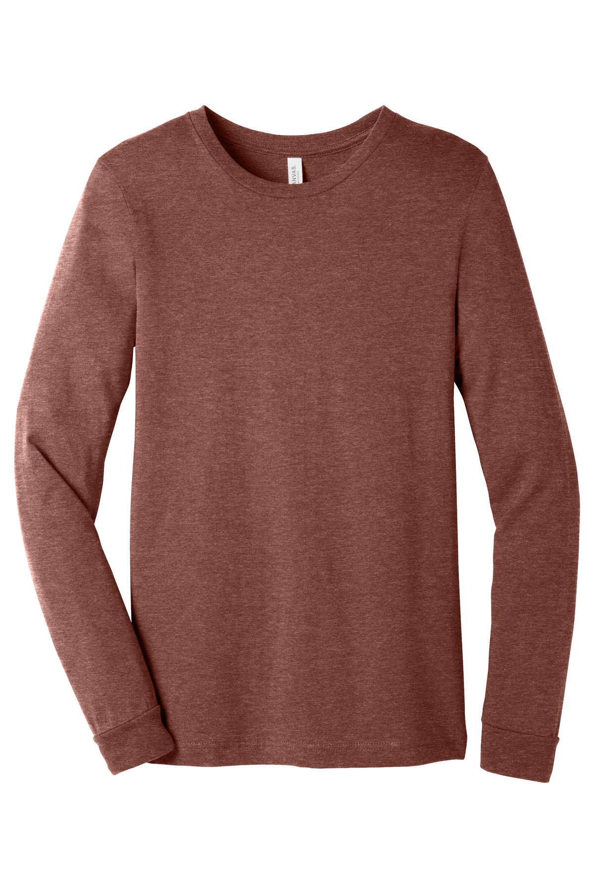 BELLA+CANVAS? Unisex Heather CVC Long Sleeve Tee BC3501