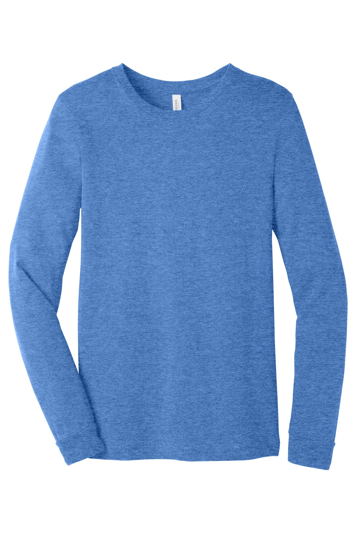 BELLA+CANVAS? Unisex Heather CVC Long Sleeve Tee BC3501