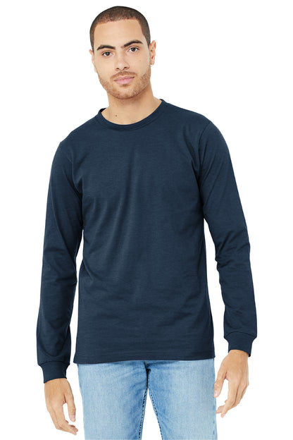 BELLA+CANVAS? Unisex Heather CVC Long Sleeve Tee BC3501