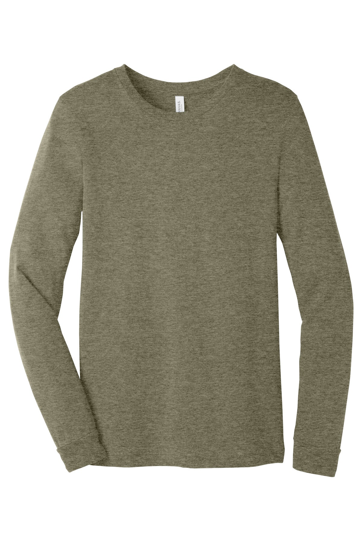 BELLA+CANVAS? Unisex Heather CVC Long Sleeve Tee BC3501