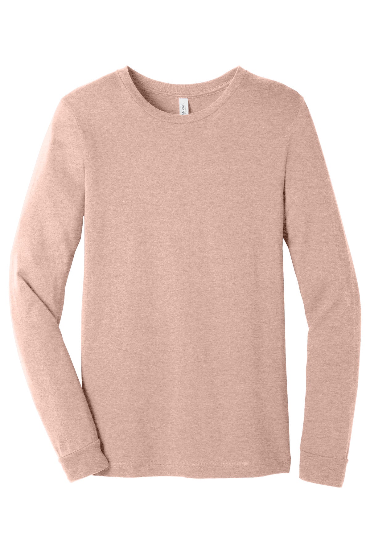 BELLA+CANVAS? Unisex Heather CVC Long Sleeve Tee BC3501