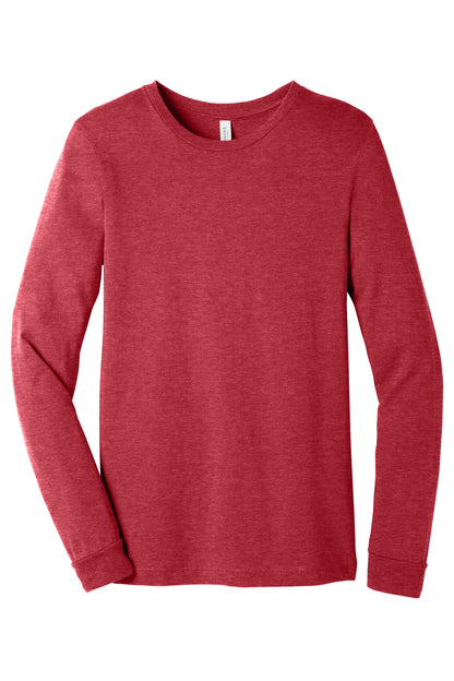 BELLA+CANVAS? Unisex Heather CVC Long Sleeve Tee BC3501