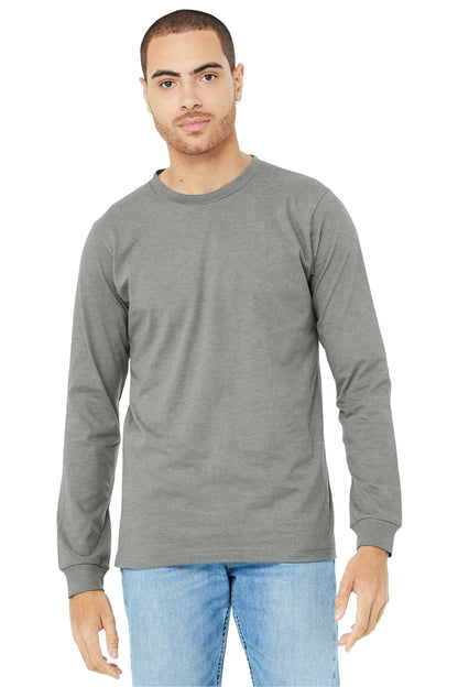 BELLA+CANVAS? Unisex Heather CVC Long Sleeve Tee BC3501
