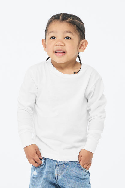 BELLA+CANVAS? Toddler Jersey Long Sleeve Tee BC3501T
