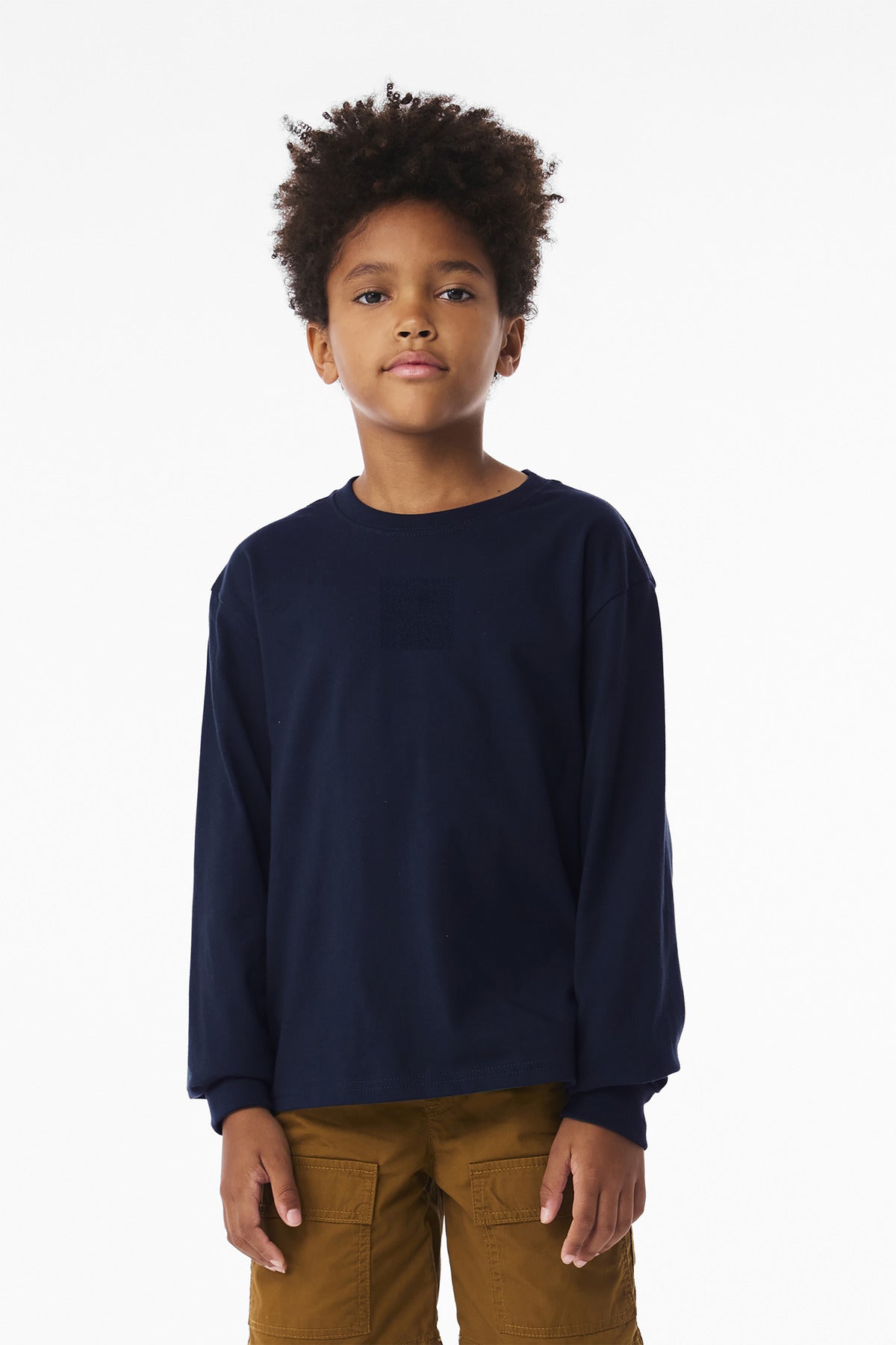 BELLA+CANVAS? Youth 6-Ounce Heavyweight Long Sleeve Tee