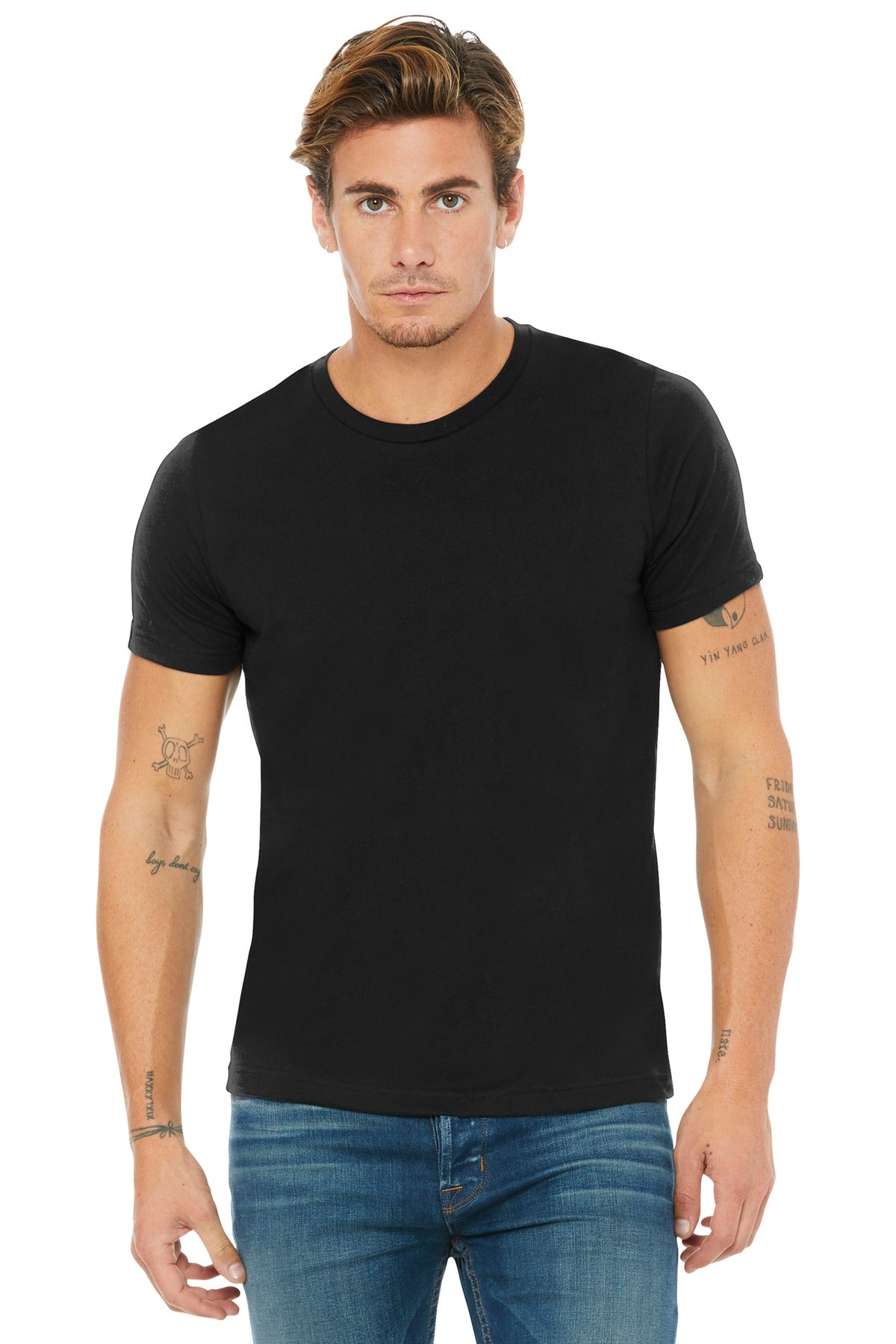 BELLA+CANVAS ? Unisex Poly-Cotton Short Sleeve Tee. BC3