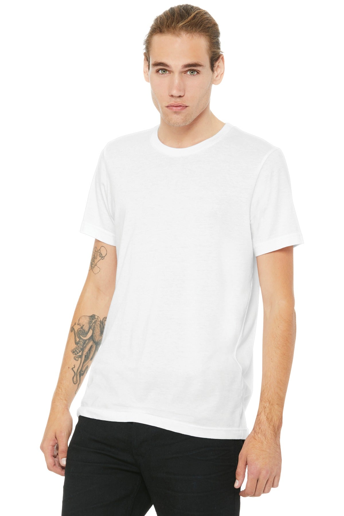 BELLA+CANVAS ? Unisex Poly-Cotton Short Sleeve Tee. BC3