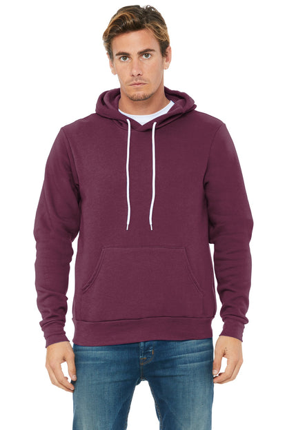 BELLA+CANVAS ? Unisex Sponge Fleece Pullover Hoodie. BC