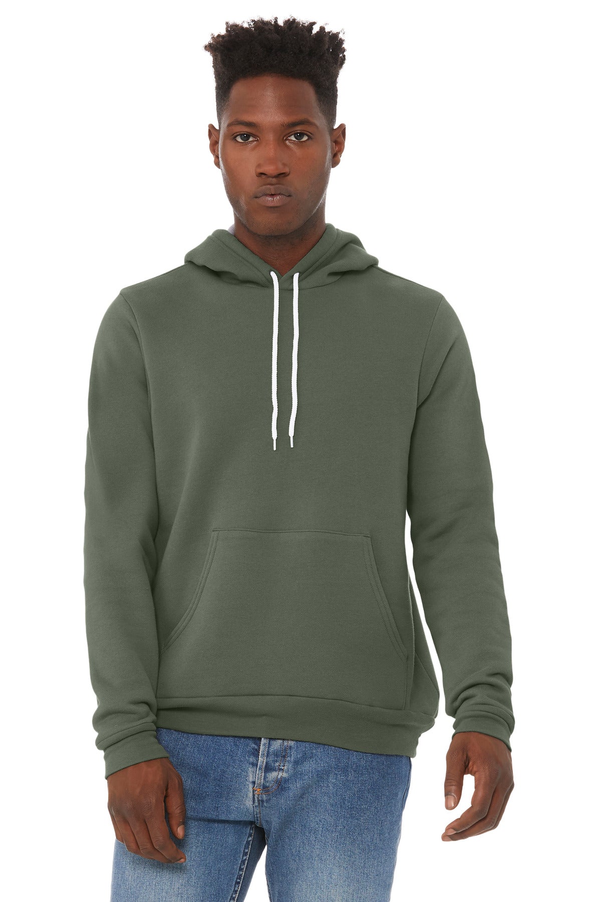 BELLA+CANVAS ? Unisex Sponge Fleece Pullover Hoodie. BC